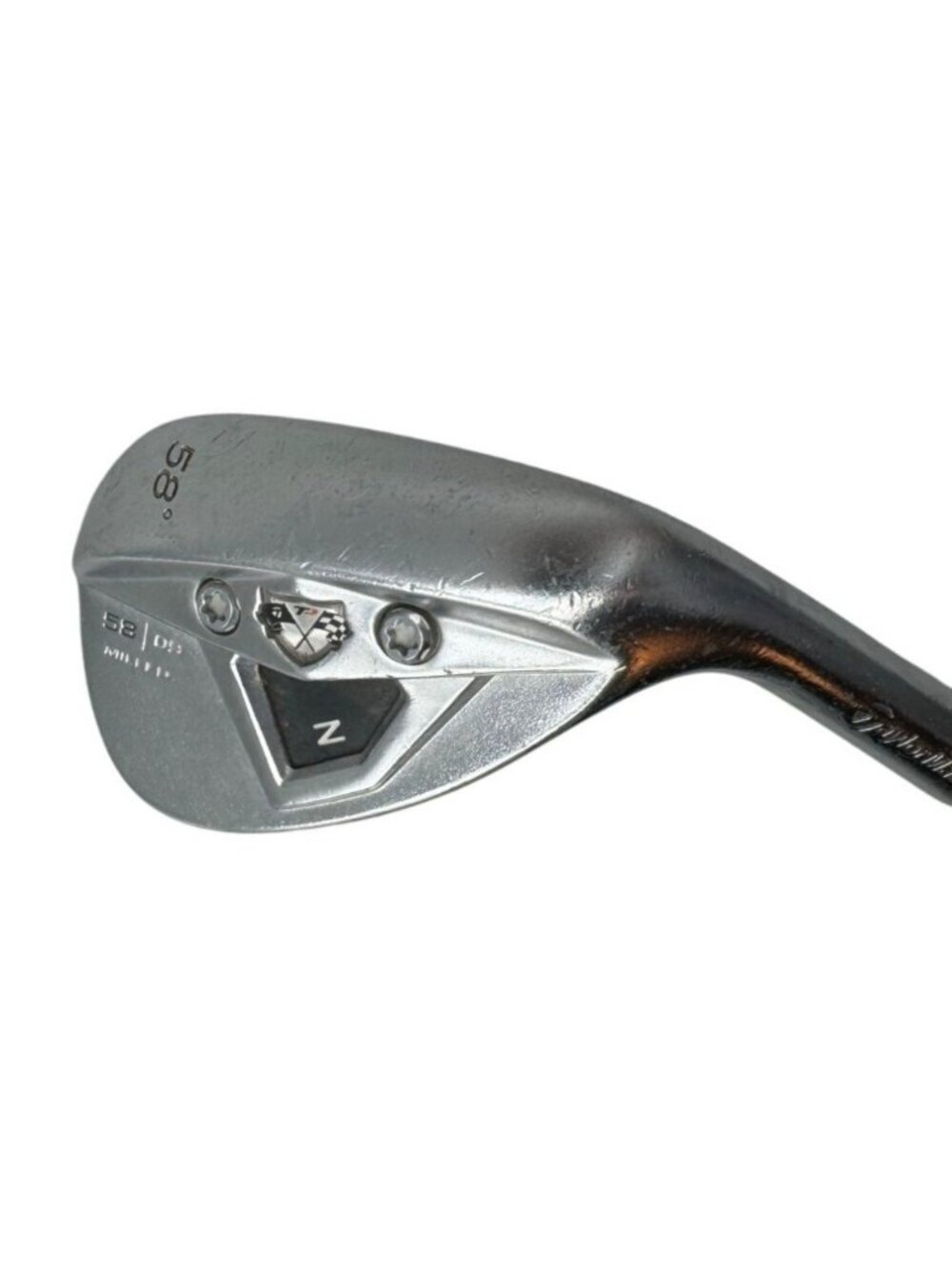 TaylorMade 58° Z Spin Milled Wedge Golf Club - Right-Handed Steel Shaft READ